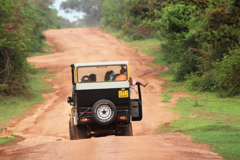 Jeepsafari in Sri Lanka