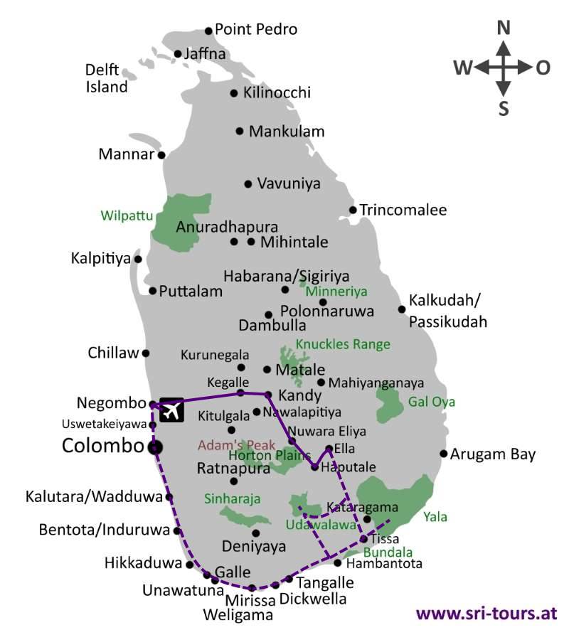 Rundreise Hochland Sri Lanka