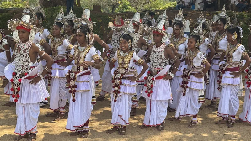 Feierlichkeiten in Sri Lanka © Rolf Kühni