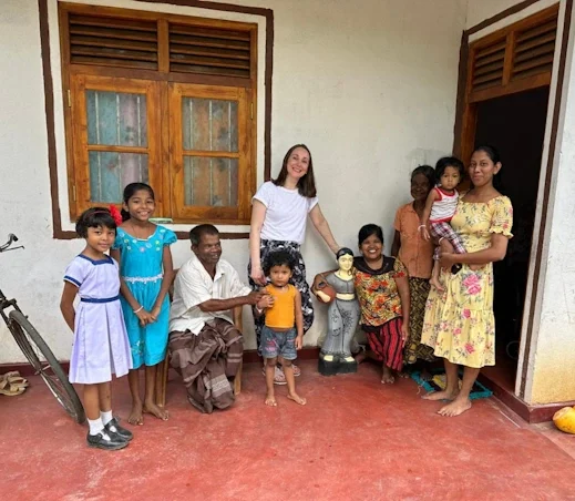 Hilfsprojekt von Anja Kainz in Sri Lanka