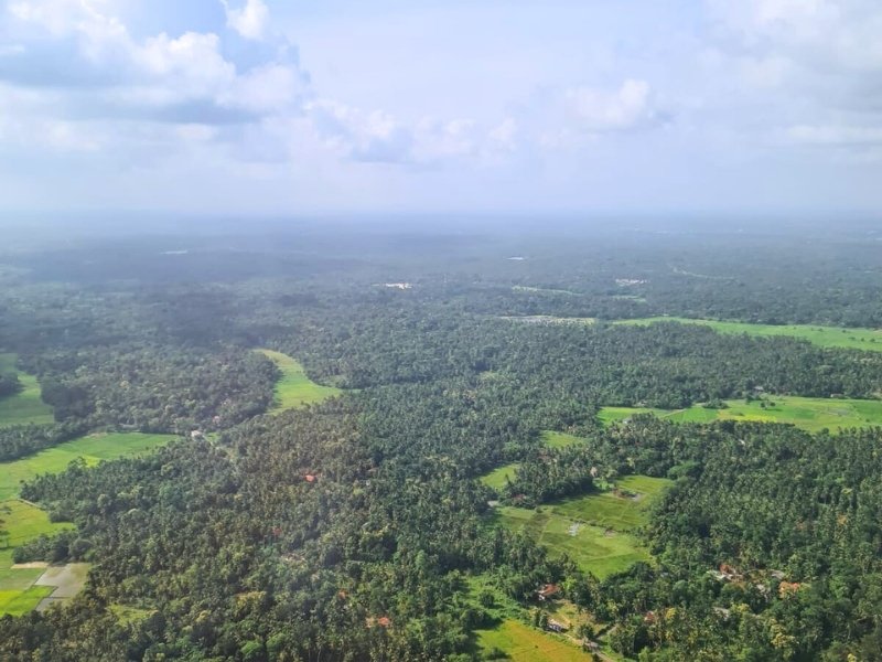 Landeanflug auf Sri Lanka